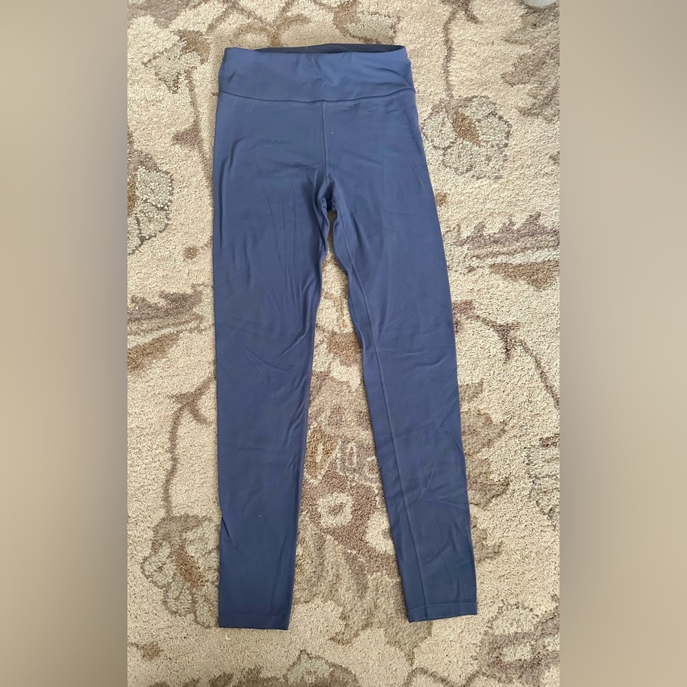 Athleta GRL High Rise Leggings in Slate Blue